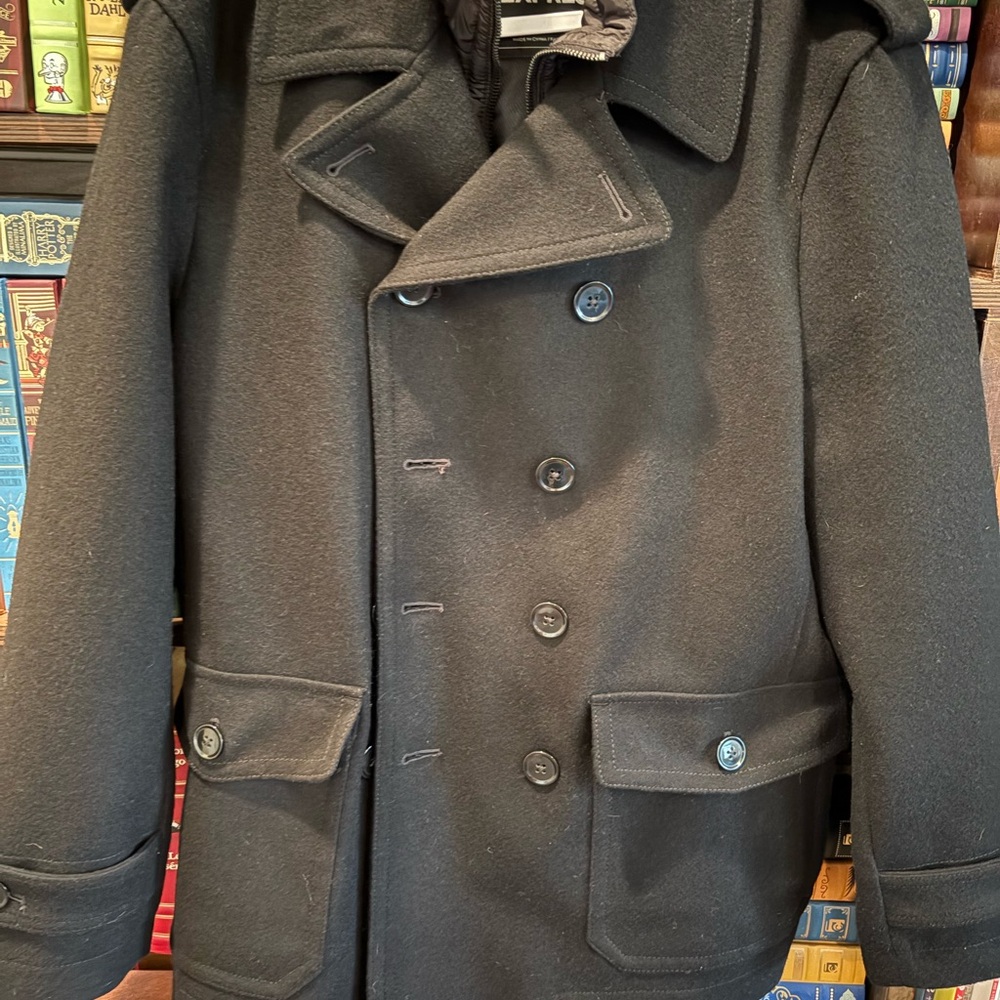 Express Charcoal Peacoat for Men